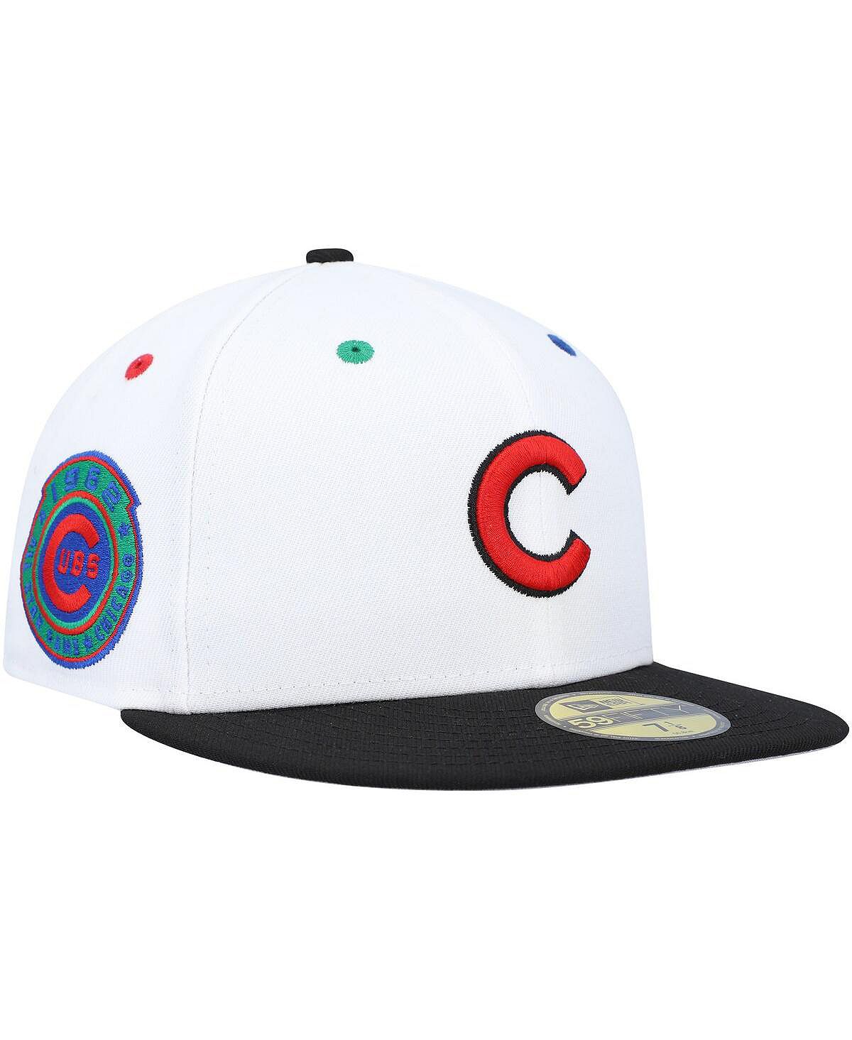 Мужская белая, черная кепка Primary Eye 59FIFTY для Матча всех звезд MLB 1962 Chicago Cubs 59FIFTY. New Era