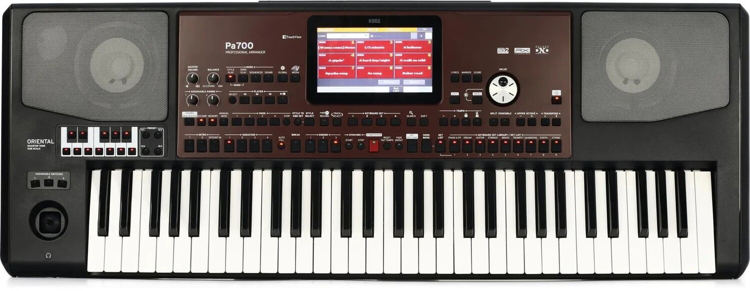 

Korg Pa700 Oriental 61-клавишная рабочая станция-аранжировщик