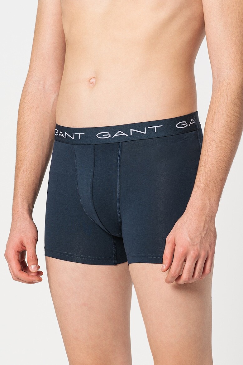 

Боксеры с логотипом - 3 пары Gant, синий