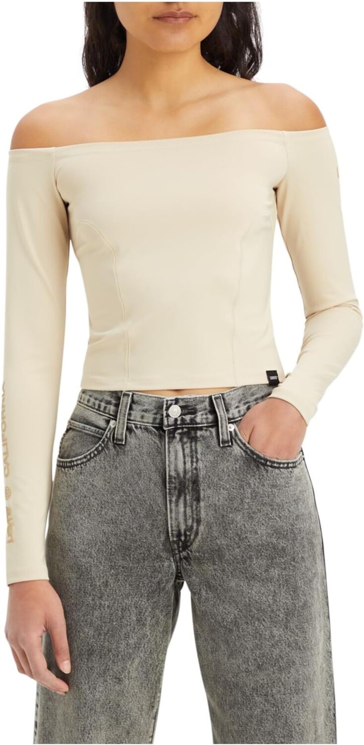 

Бардо с длинными рукавами и рисунком Lexie Levi's, цвет Lexie Minimal Sport Logo 2.0 Warm Sand