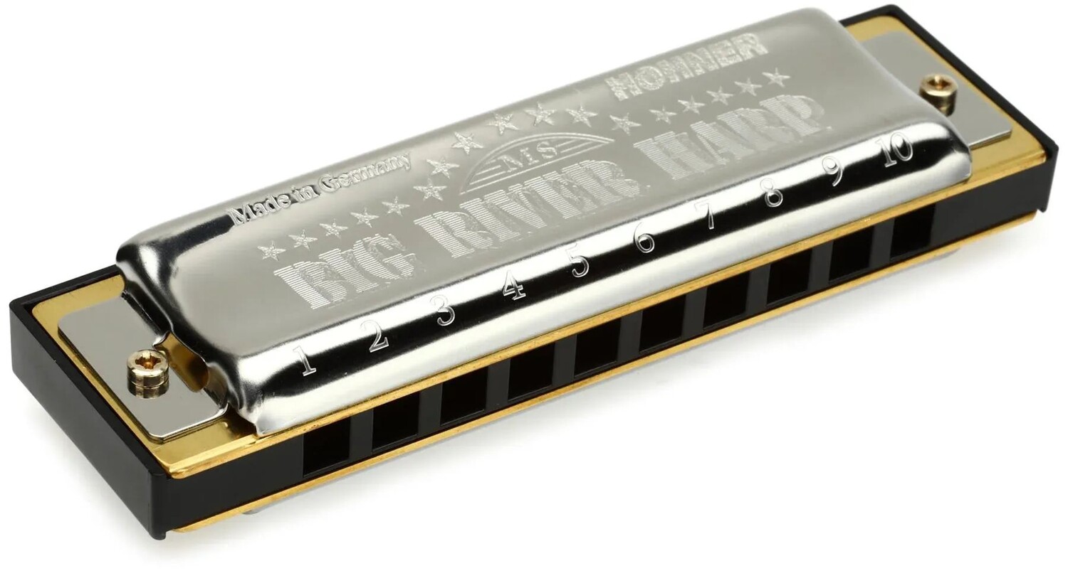 

Губная гармошка Hohner Big River Harp - тональность фа