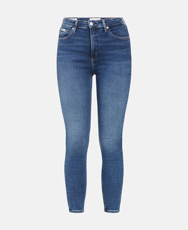 

Джинсы узкого кроя Calvin Klein Jeans, темно-синий