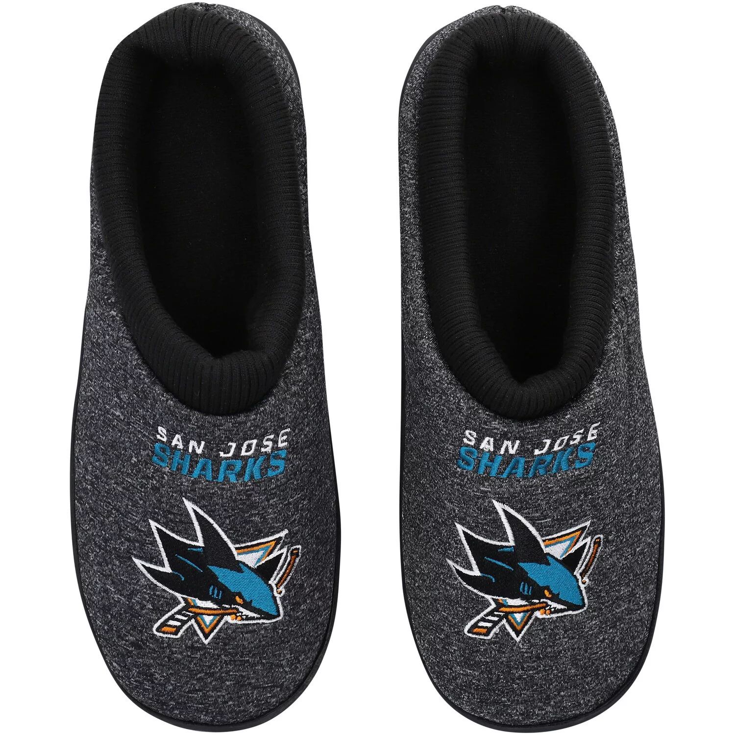 

Мужские тапочки FOCO San Jose Sharks Cup на подошве