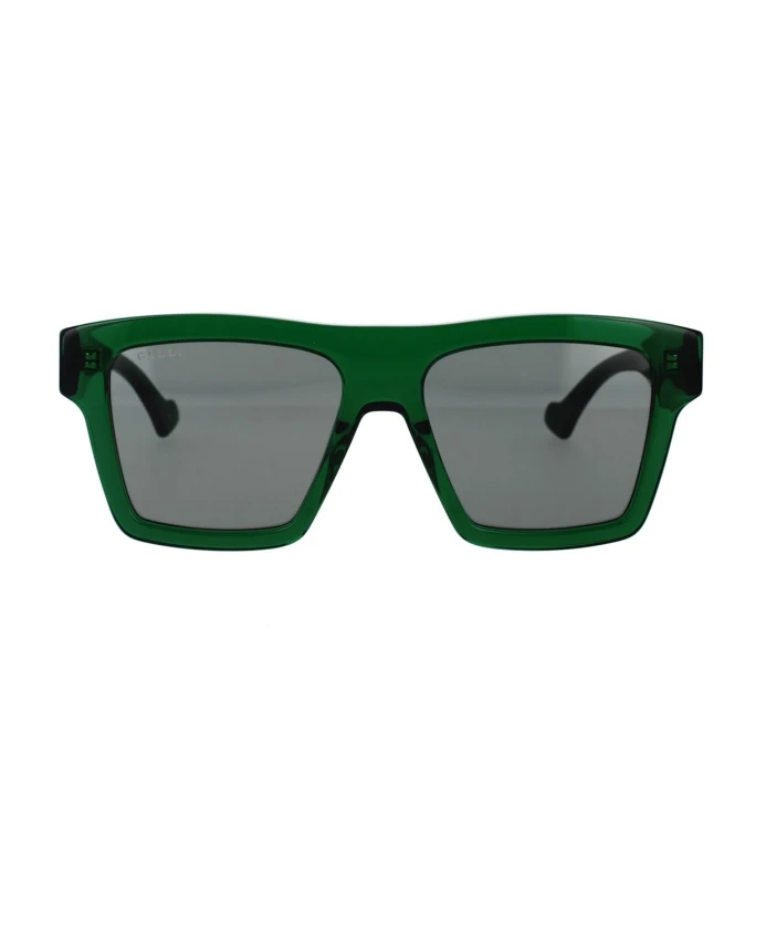 

Минималистичные солнцезащитные очки gg0962s 010 Gucci, зеленый