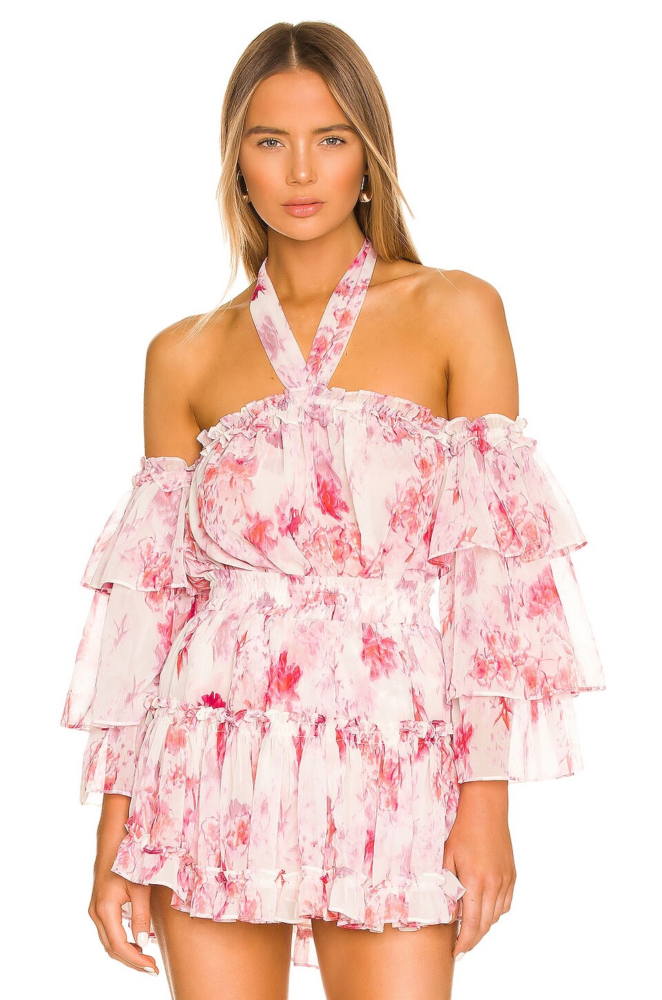 

Топ MISA Los Angeles Ditte, цвет Abstract Rose Flora