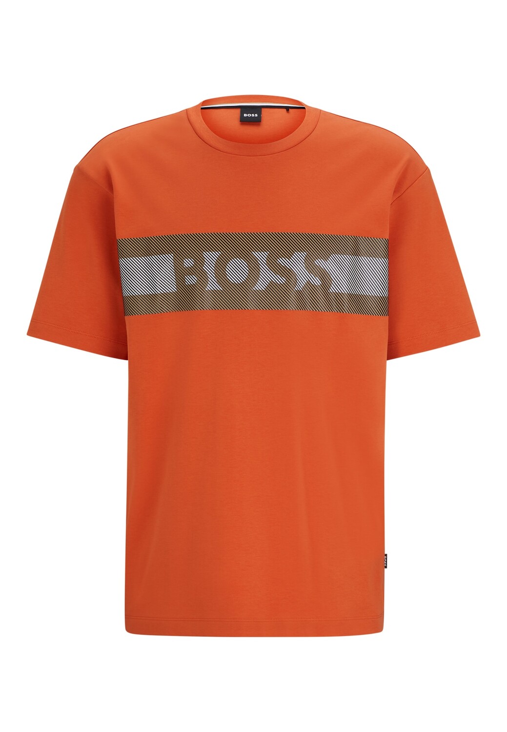 

Футболка BOSS TESSIN 08 Relaxed Fit, темно-оранжевый