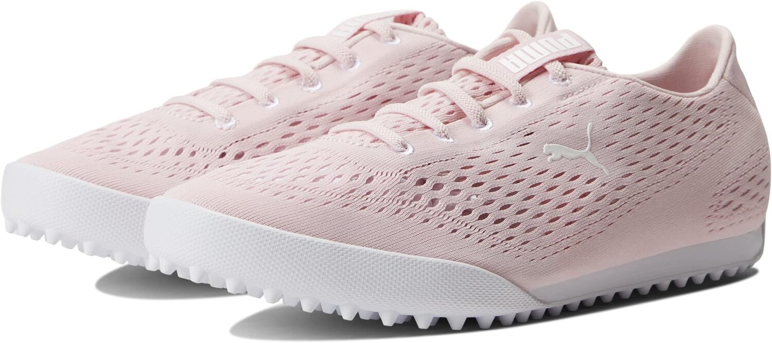 

Кроссовки Monolite Fusion Slip-On Golf Shoes PUMA, цвет Chalk Pink/Puma White