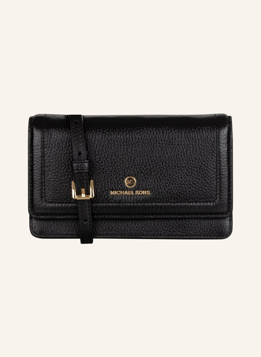 

Кошелек MICHAEL KORS JET SET CHARM zum Umhängen, черный