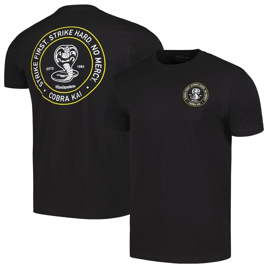 

Футболка с коротким рукавом Contenders Clothing Cobra Kai, черный