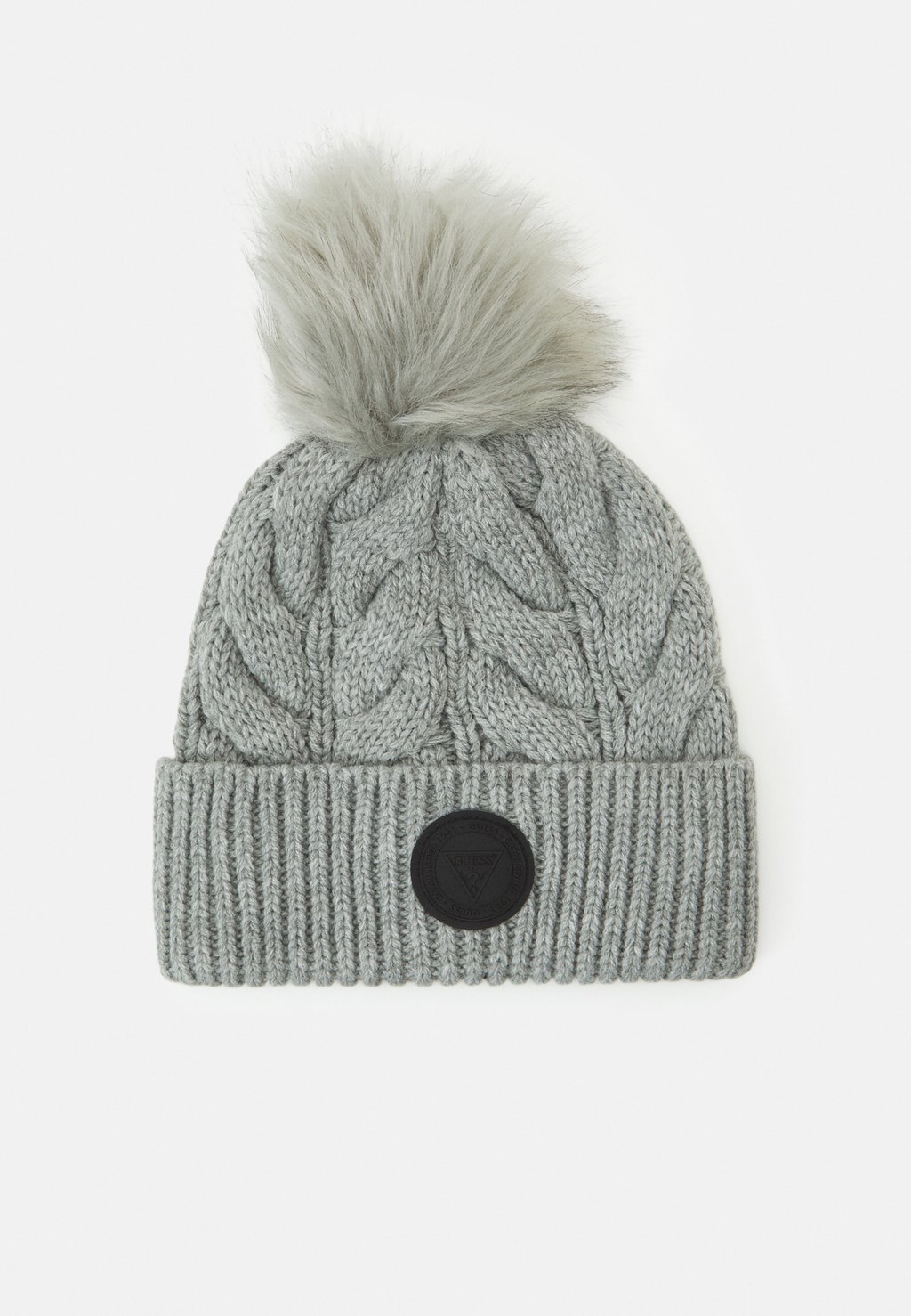 

Шапка Beanie Guess, цвет light grey