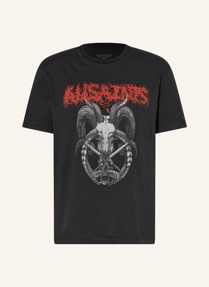 

Футболка архон Allsaints, черный