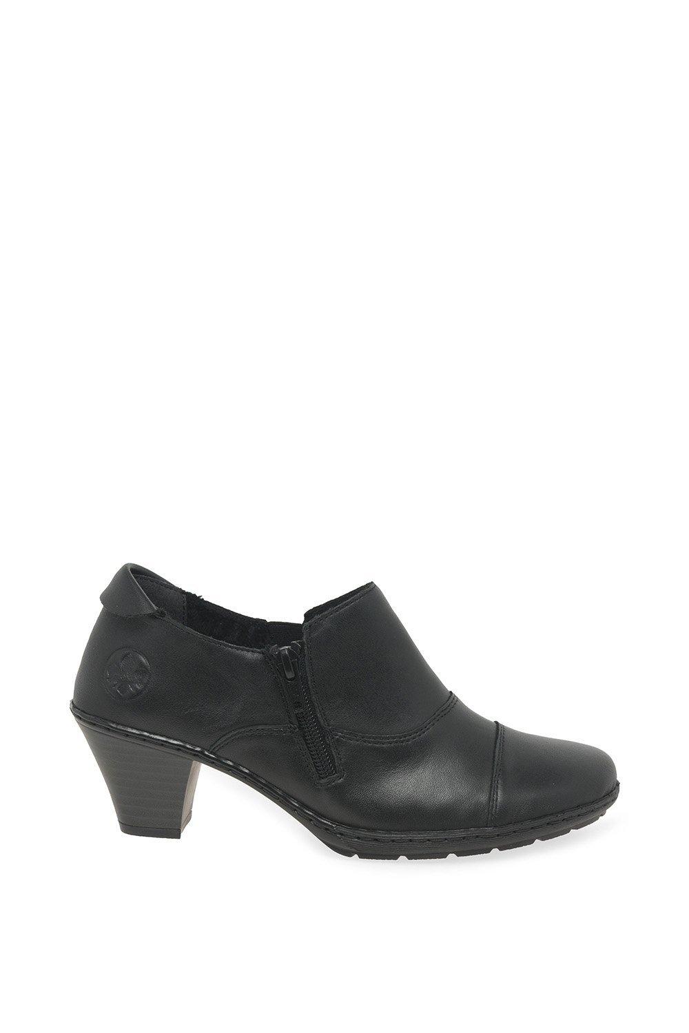 Туфли-лодочки с высоким вырезом 'Tease' Rieker, черный туфли лодочки rieker размер 40 черный