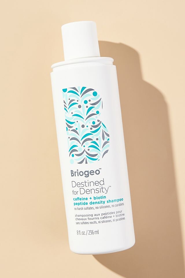 

Шампунь Briogeo Destined for Density с кофеином и пептидом биотина, мята