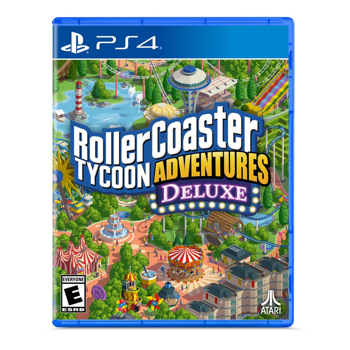 Видеоигра RollerCoaster Tycoon Adventures Deluxe - PlayStation 4 карты theory11 green tycoon