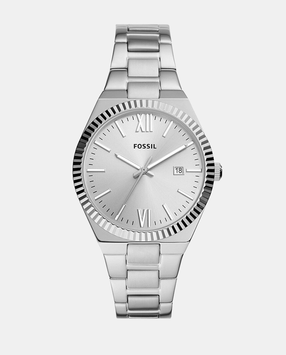 Женские часы из стали ES5300 Fossil, серебро цена и фото