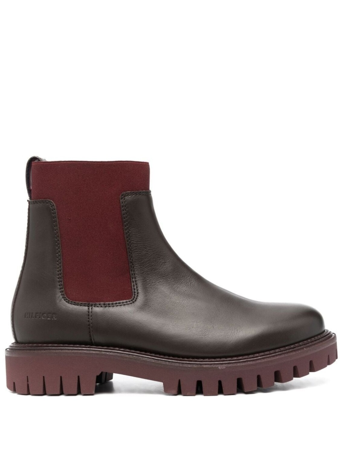 

Tommy Hilfiger массивные ботинки челси Premium, красный