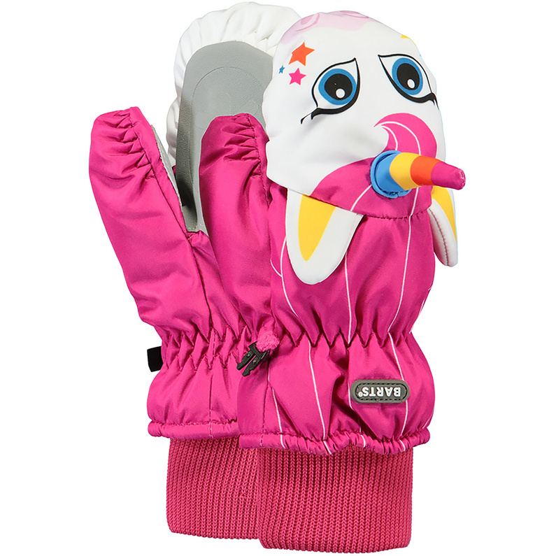 Детские нейлоновые 3D перчатки Barts, розовый