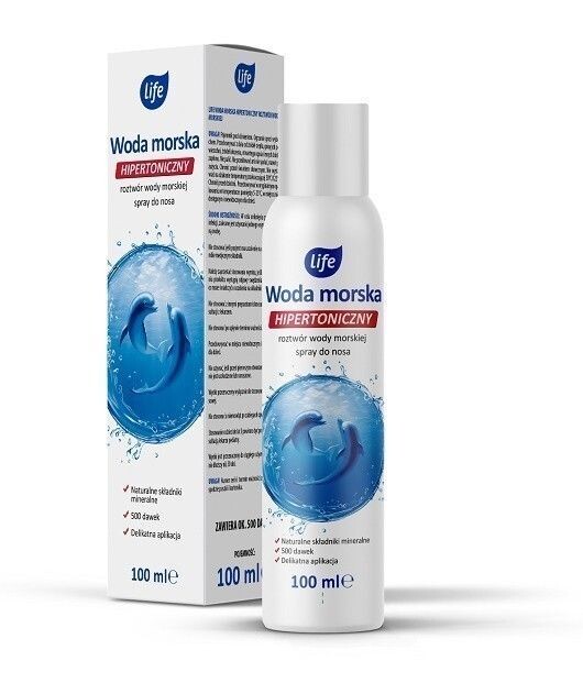 

Life Woda Morska Hipertoniczna 100mlгипертоническая морская вода, 100 ml
