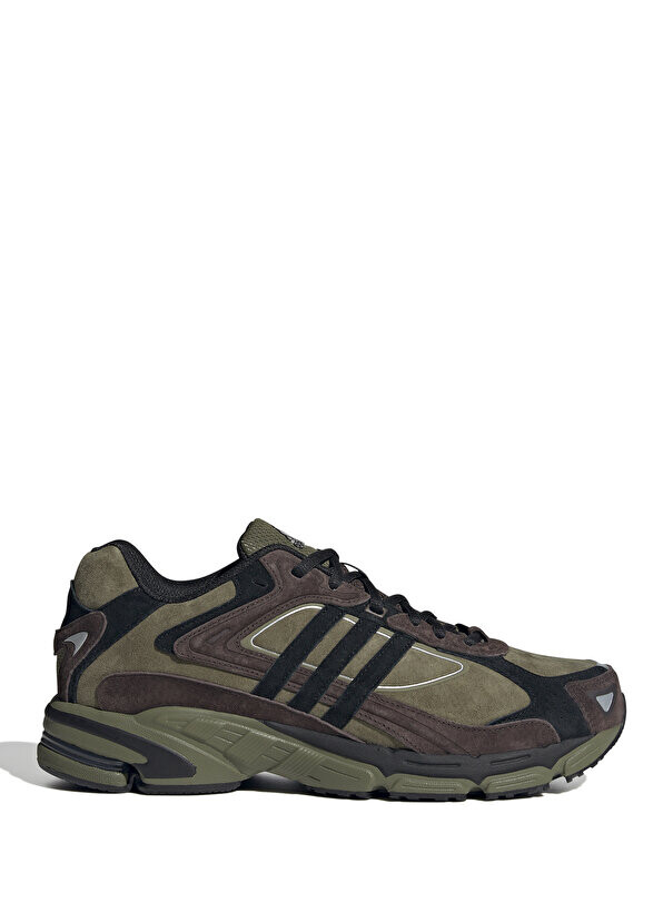 

Зеленые мужские кожаные кроссовки response cl Adidas
