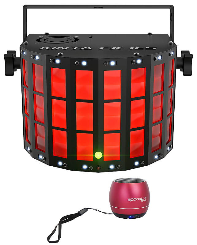 Светильник Chauvet Kinta FX ILS+RPB2-RED светодиодный светильник chauvet mini kinta ils rlb70