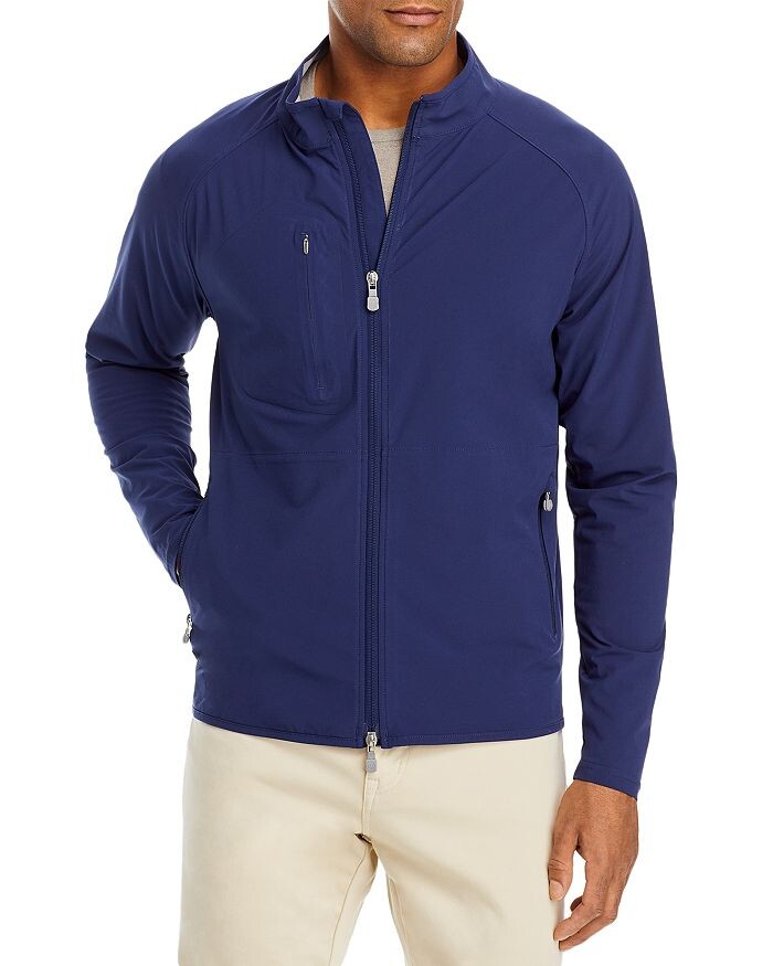 

Погодостойкая куртка с молнией спереди Peter Millar, Синий
