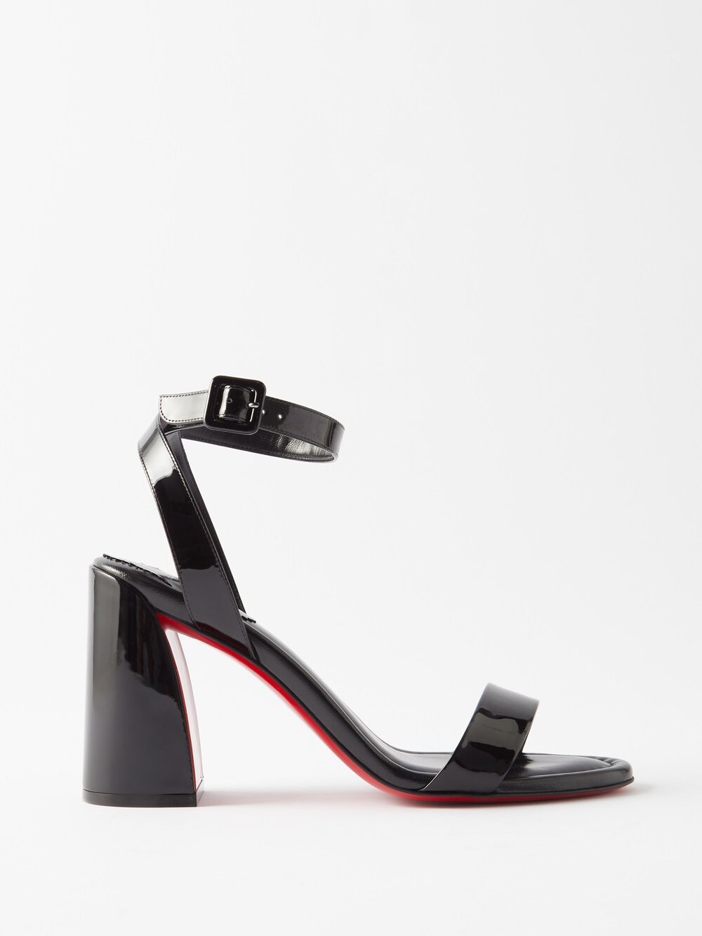 

Лакированные босоножки miss sabina 85 Christian Louboutin, черный