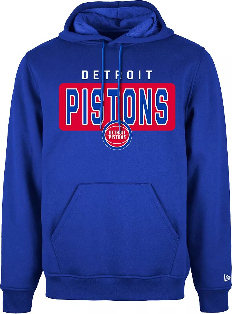 

Мужская флисовая толстовка New Era Detroit Pistons Royal