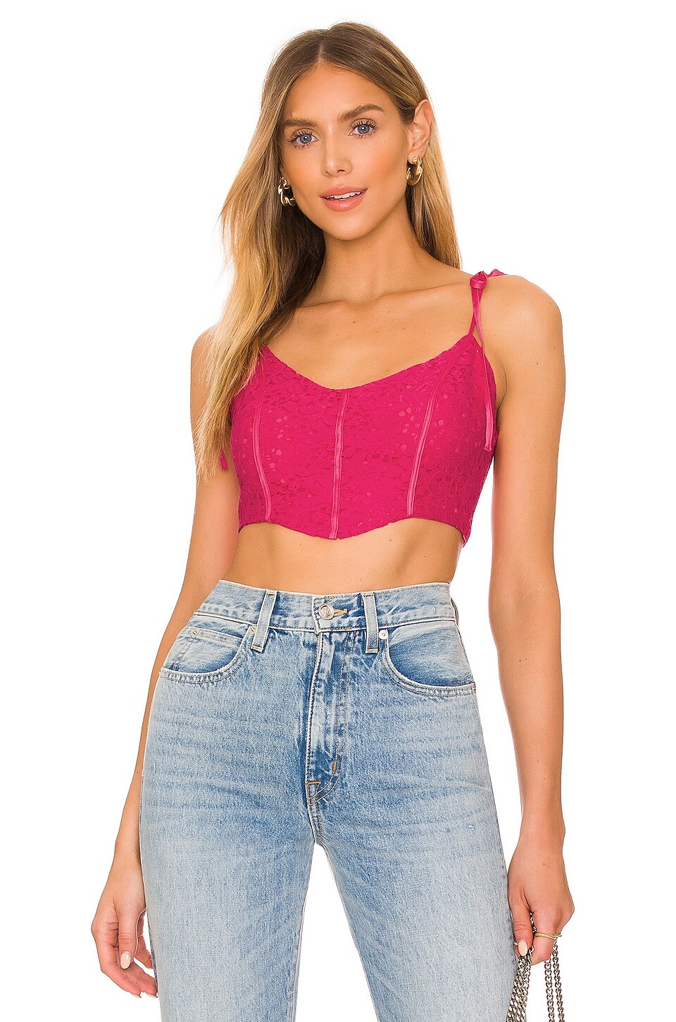 

Топ Lovers and Friends Rosanna Bustier, цвет Paradise Pink