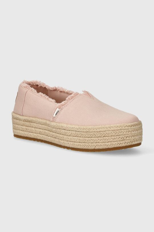 

Эспадрильи Валенсия Toms, роза