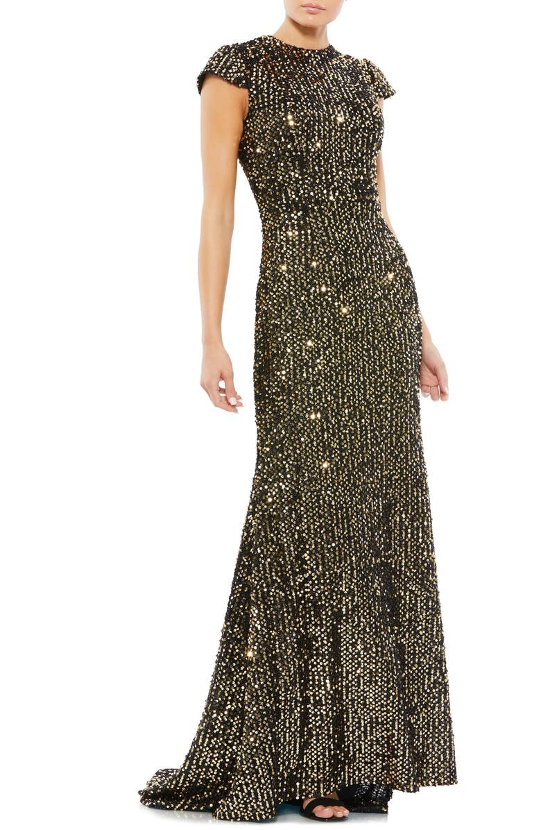 

Платье с пайетками MAC DUGGAL