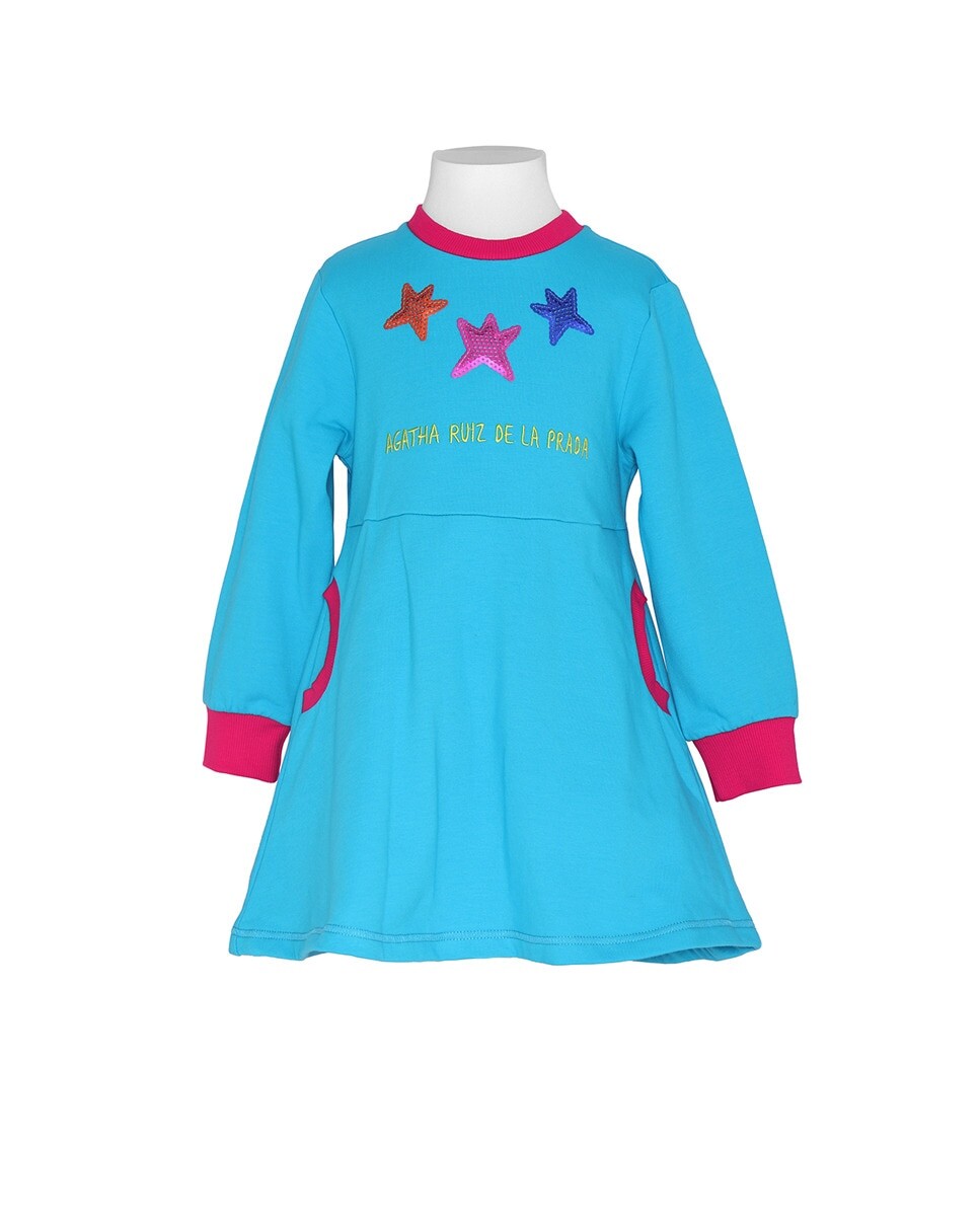 

Платье для девочки со звездами AGATHA RUIZ DE LA PRADA, синий
