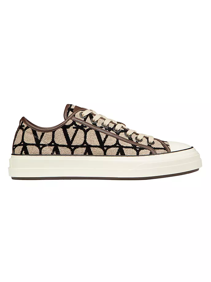 

Низкие кеды Toile Iconographe Valentino, черный