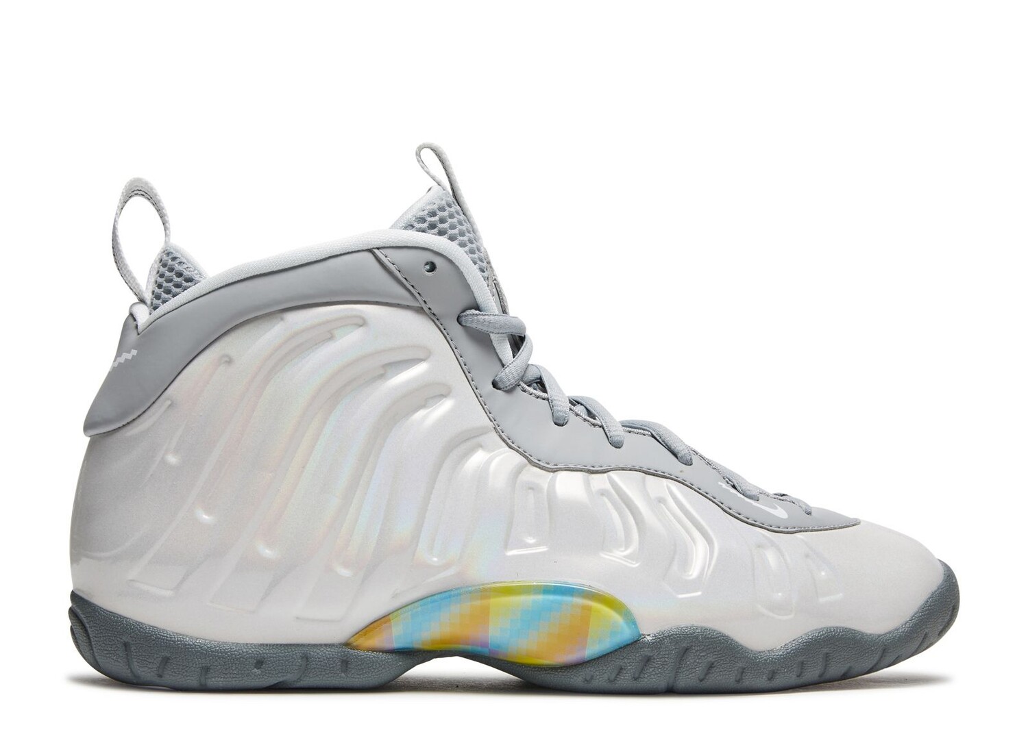 

Кроссовки Nike Little Posite One Gs 'Rainbow Pixel', серый