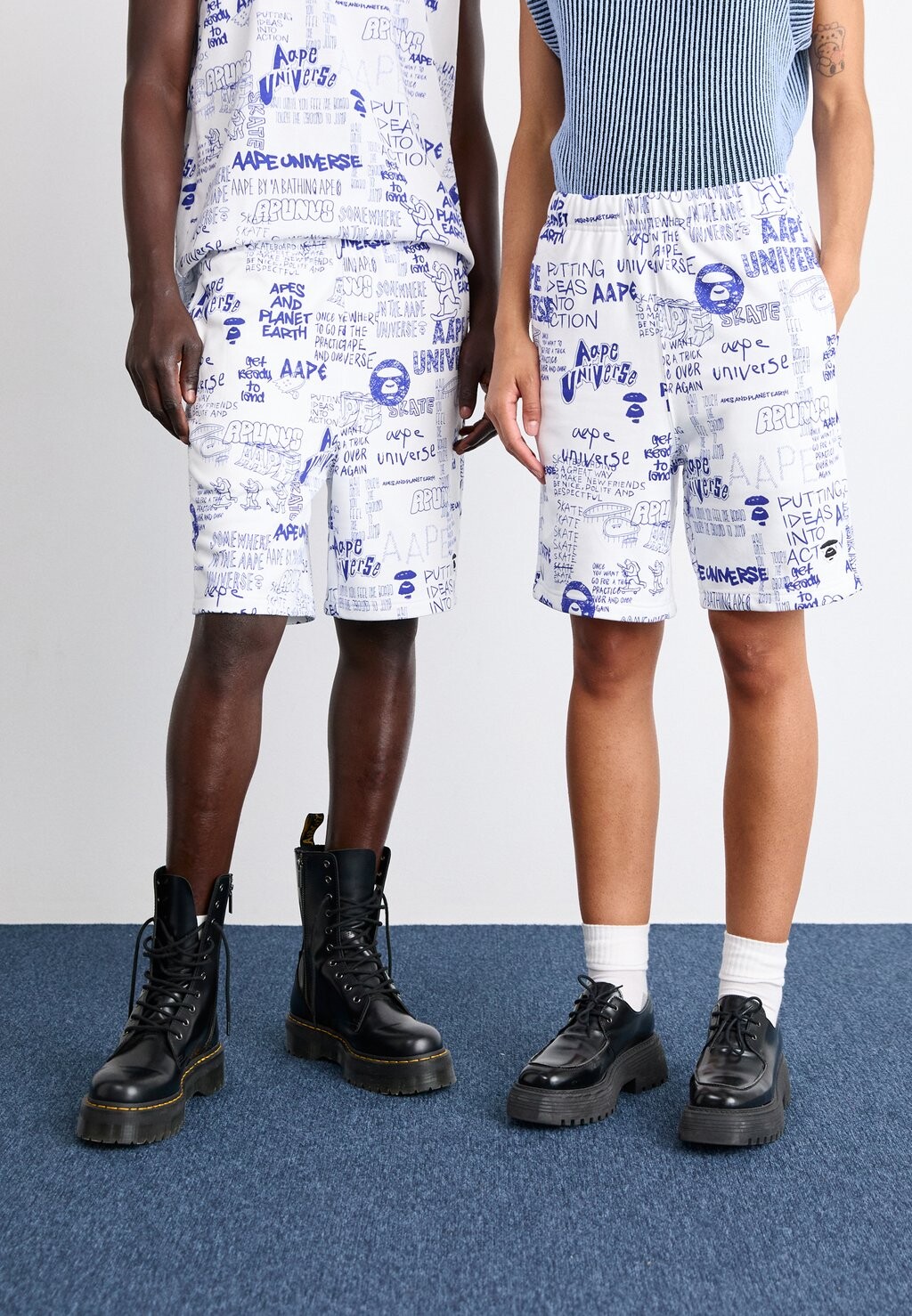 

Спортивные штаны UNISEX AAPE By A Bathing Ape, белый