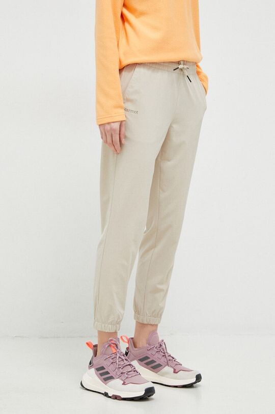 

Уличные брюки Elda Marmot, бежевый