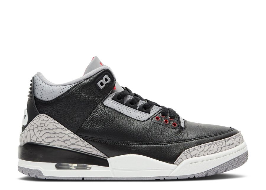 

Кроссовки Air Jordan Jordan 3 Retro OG, цвет Black Cement 2024