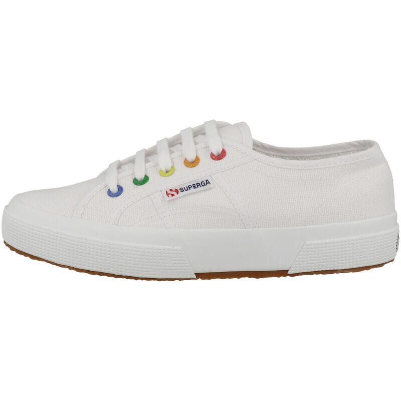 

Низкие кроссовки 2750 Heart Outsole Patch женщины SUPERGA, цвет weiss