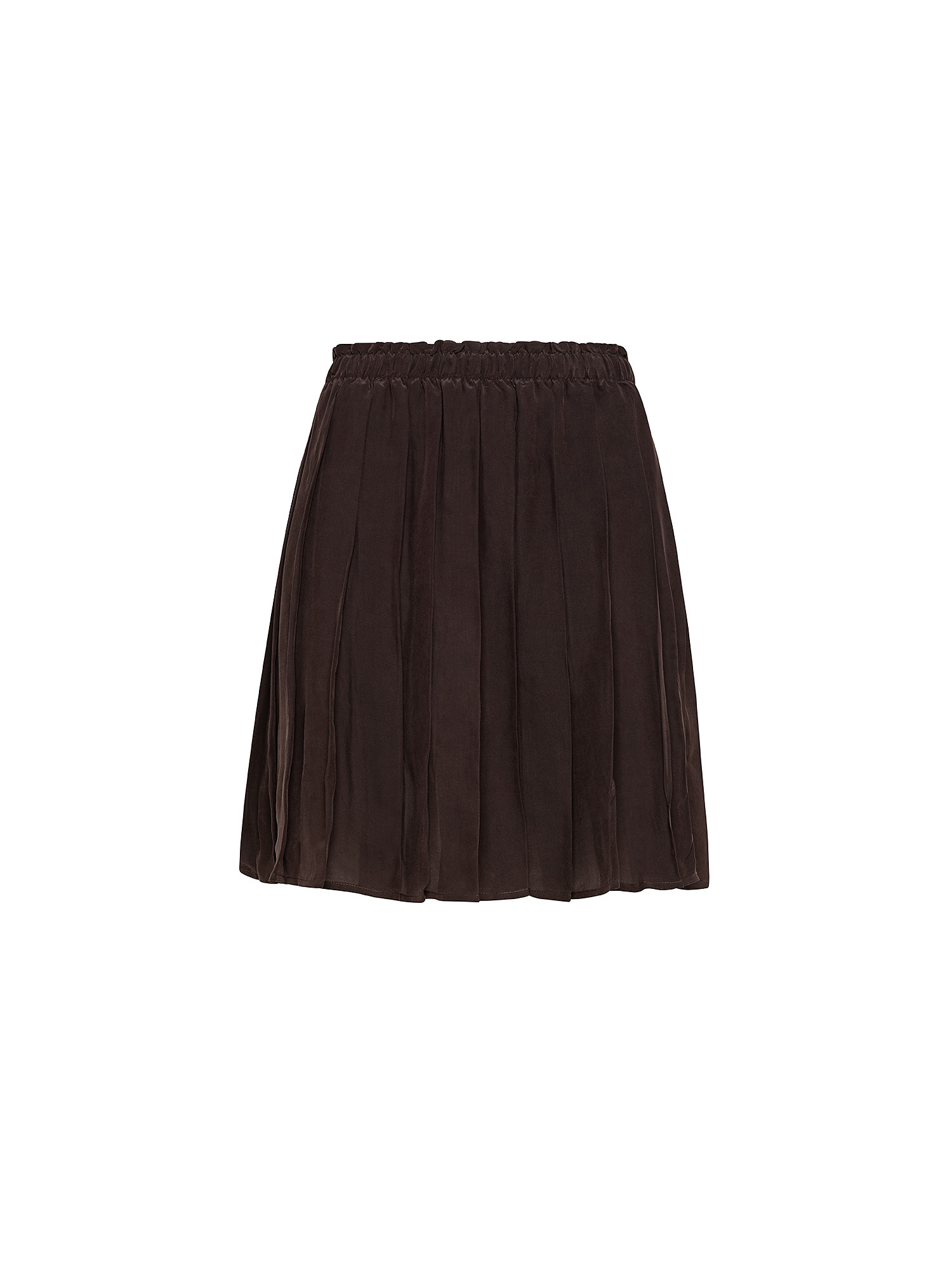 Плиссированная мини-юбка из вискозы Attic And Barn, коричневый ассиметричная плиссированная мини юбка с оборками модная трапециевидная юбка с завышенной талией праздничная стильная юбка для женщин н