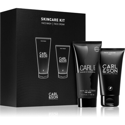 

Подарочная коробка набора по уходу за кожей Carl & Son