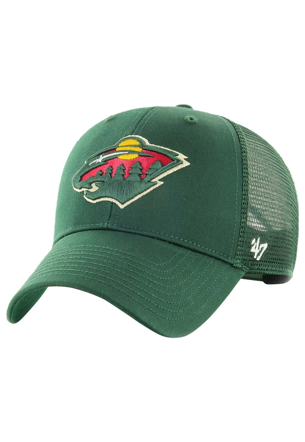 Бейсболка BRANSON MINNESOTA WILD '47, цвет celtic green бейсболка minnesota wild