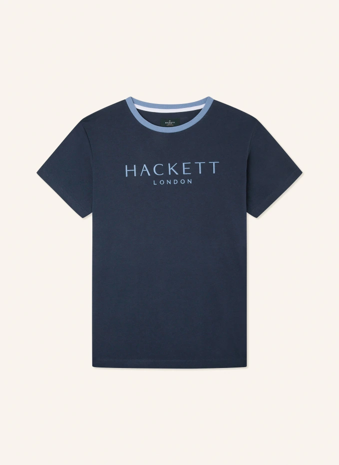 

Футболка heritage classic tee Hackett London, синий