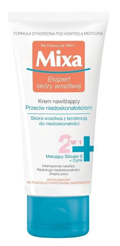 

Mixa Przeciw Niedoskonałościom крем для лица, 50 ml
