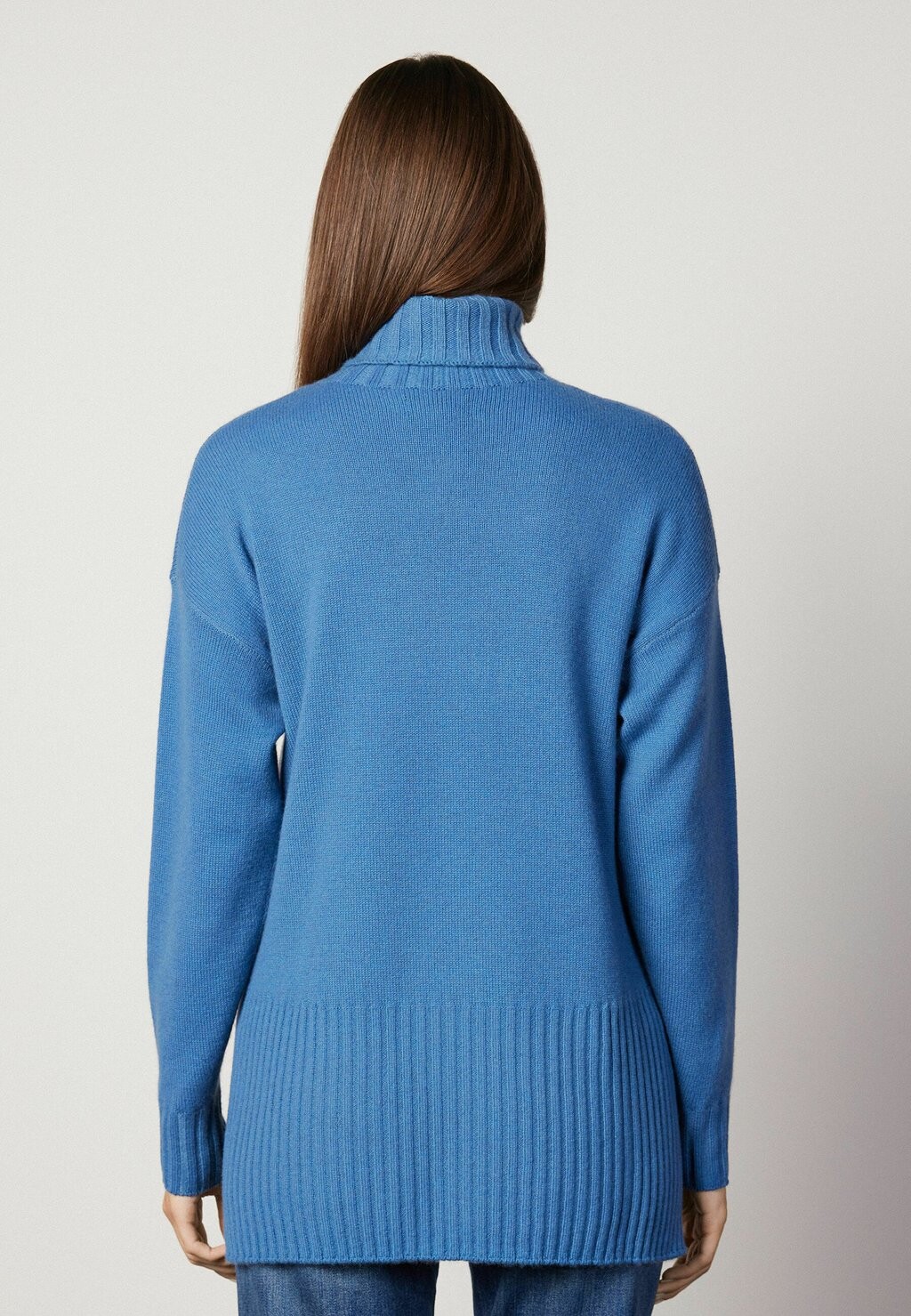 

Вязаный свитер ULTRASOFT TURTLENECK Falconeri, светло-голубой