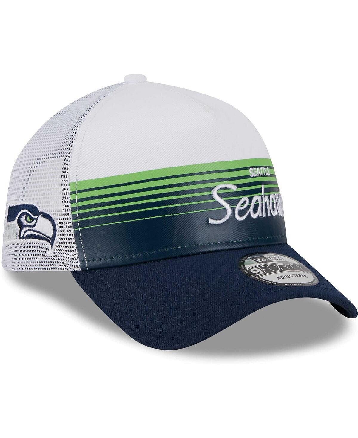 

Мужская темно-синяя бейсболка Seattle Seahawks Horizon 9FORTY Snapback New Era
