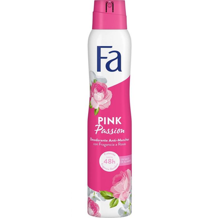 Дезодорант Desodorante Pink Passion spray Fa, 150 спрей для тела hempz pink citron