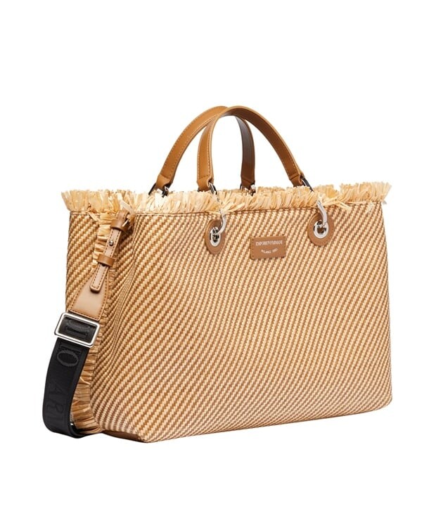 

Сумка шоппер Emporio Armani, коньяк