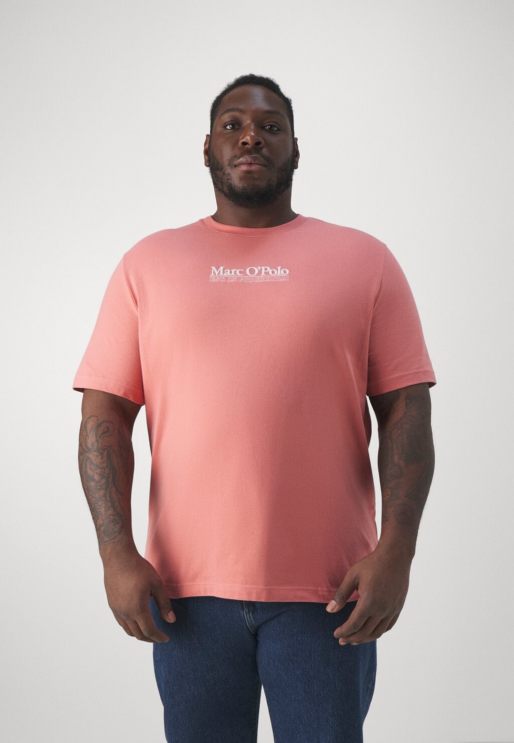 

Футболка с принтом SHORT SLEEVE ARTWORK BIG SIZE Marc O'Polo, бордовый