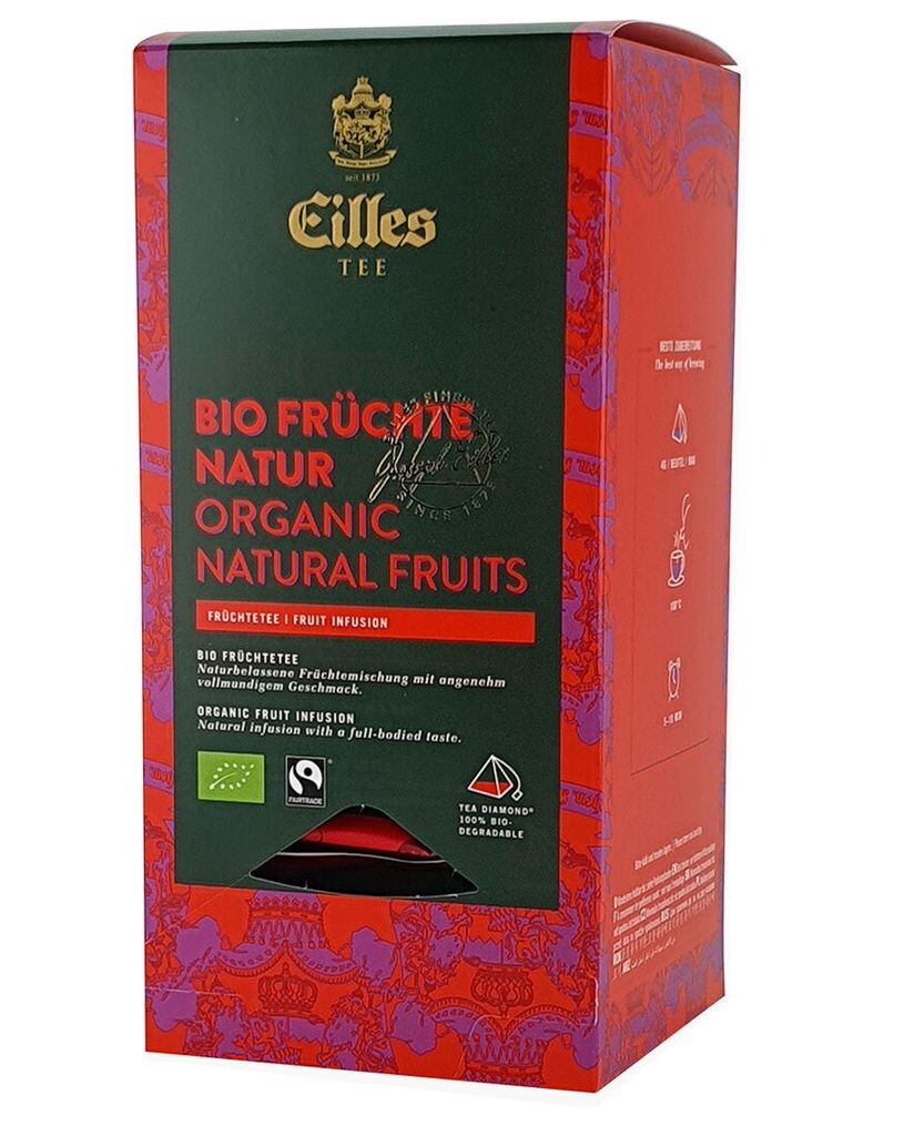 

EILLES TEE Luxury World Selection ORGANIC FRUITS NATURAL, коробка по 20 шт.