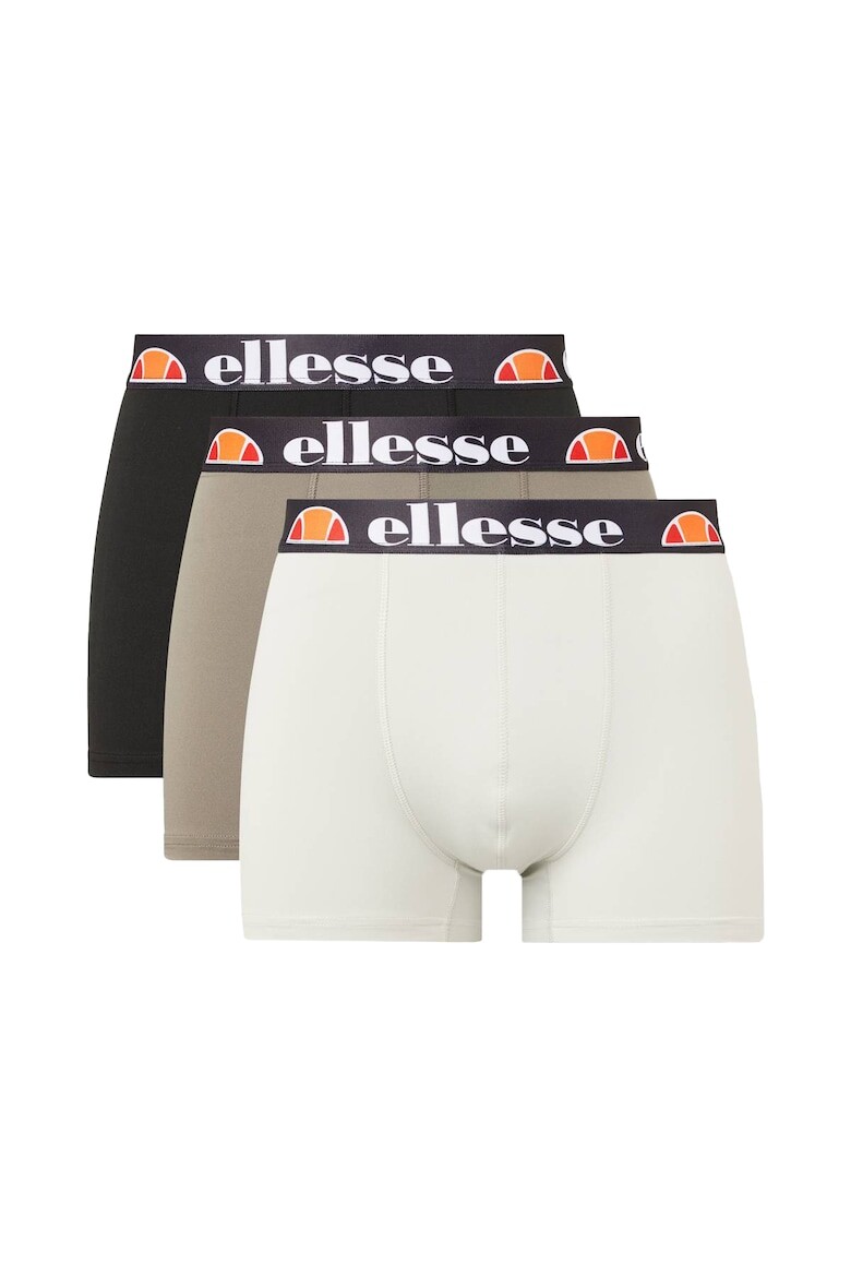 

Боксеры с логотипом на поясе - 3 пары Ellesse, мультиколор