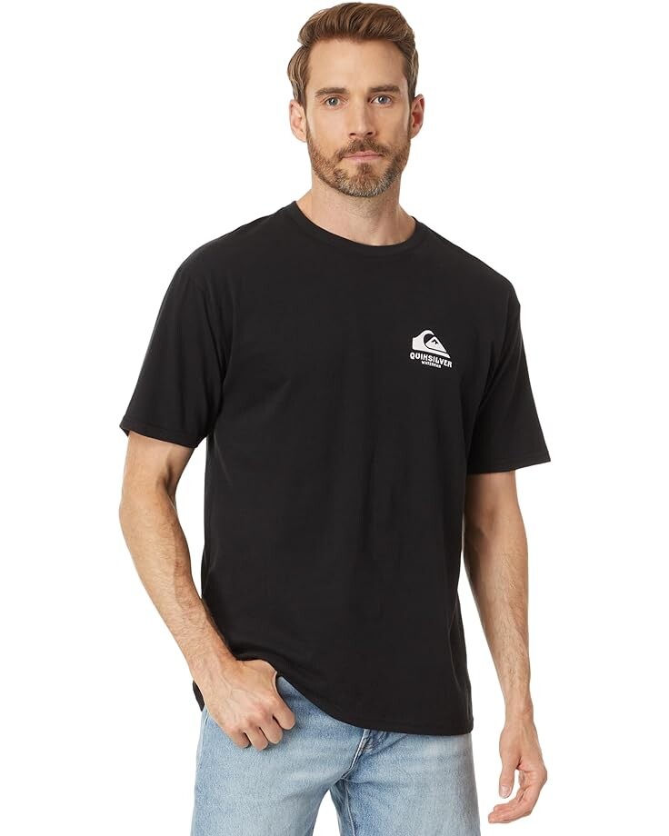 

Футболка Quiksilver Waterman Todos Run Short Sleeve Tee, черный